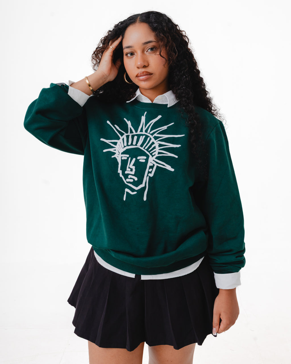 Debouya 1804™ Liberty Crewneck — Premium Heavyweight Sweatshirt