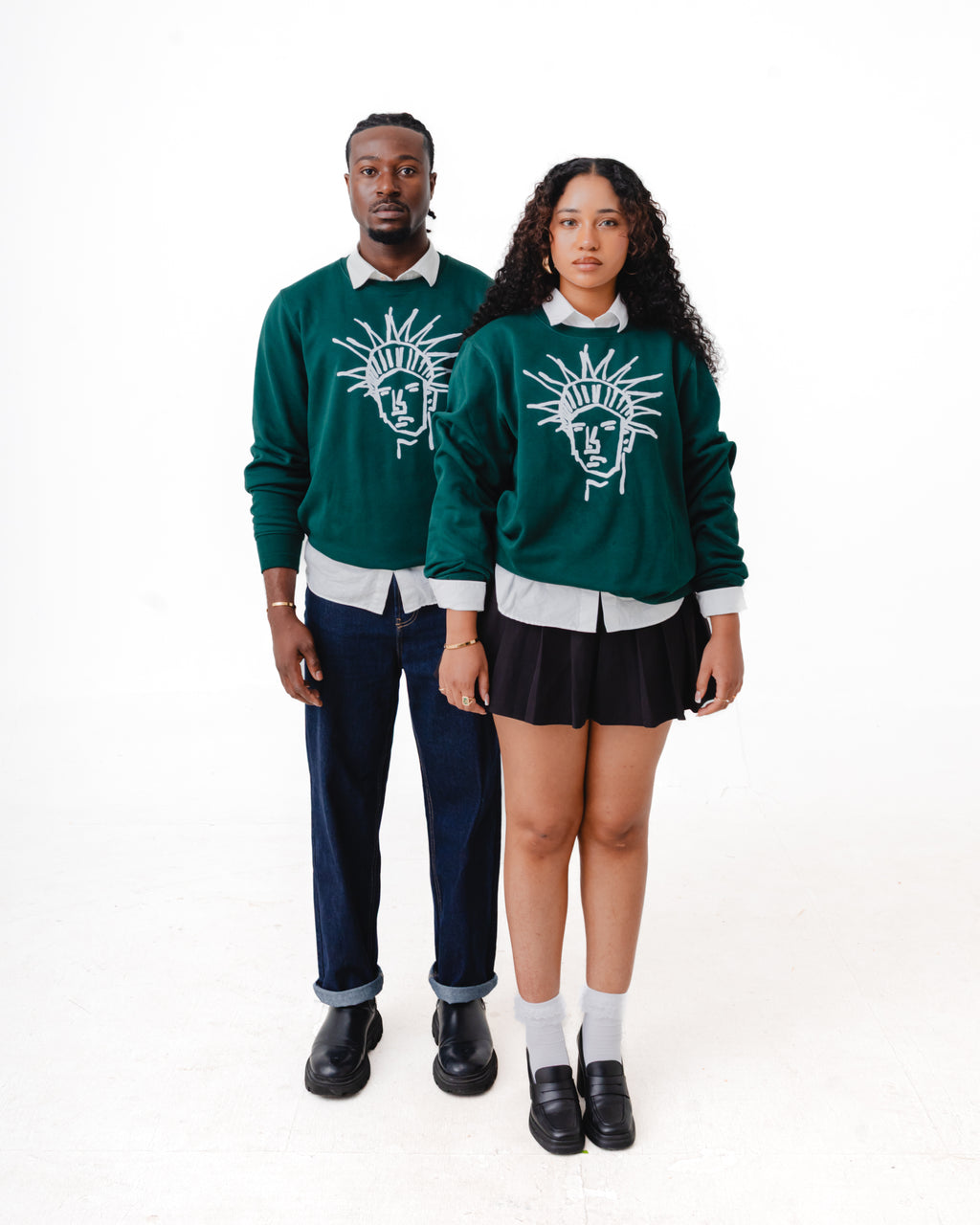 Debouya 1804™ Liberty Crewneck — Premium Heavyweight Sweatshirt